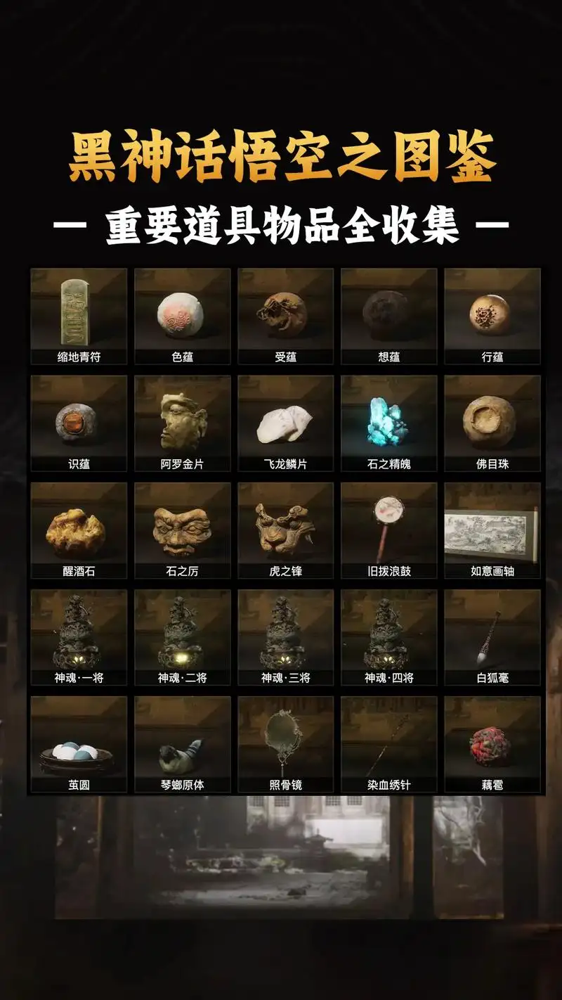 《黑神话悟空》全收集成就攻略：解锁所有隐藏要素的终极指南
